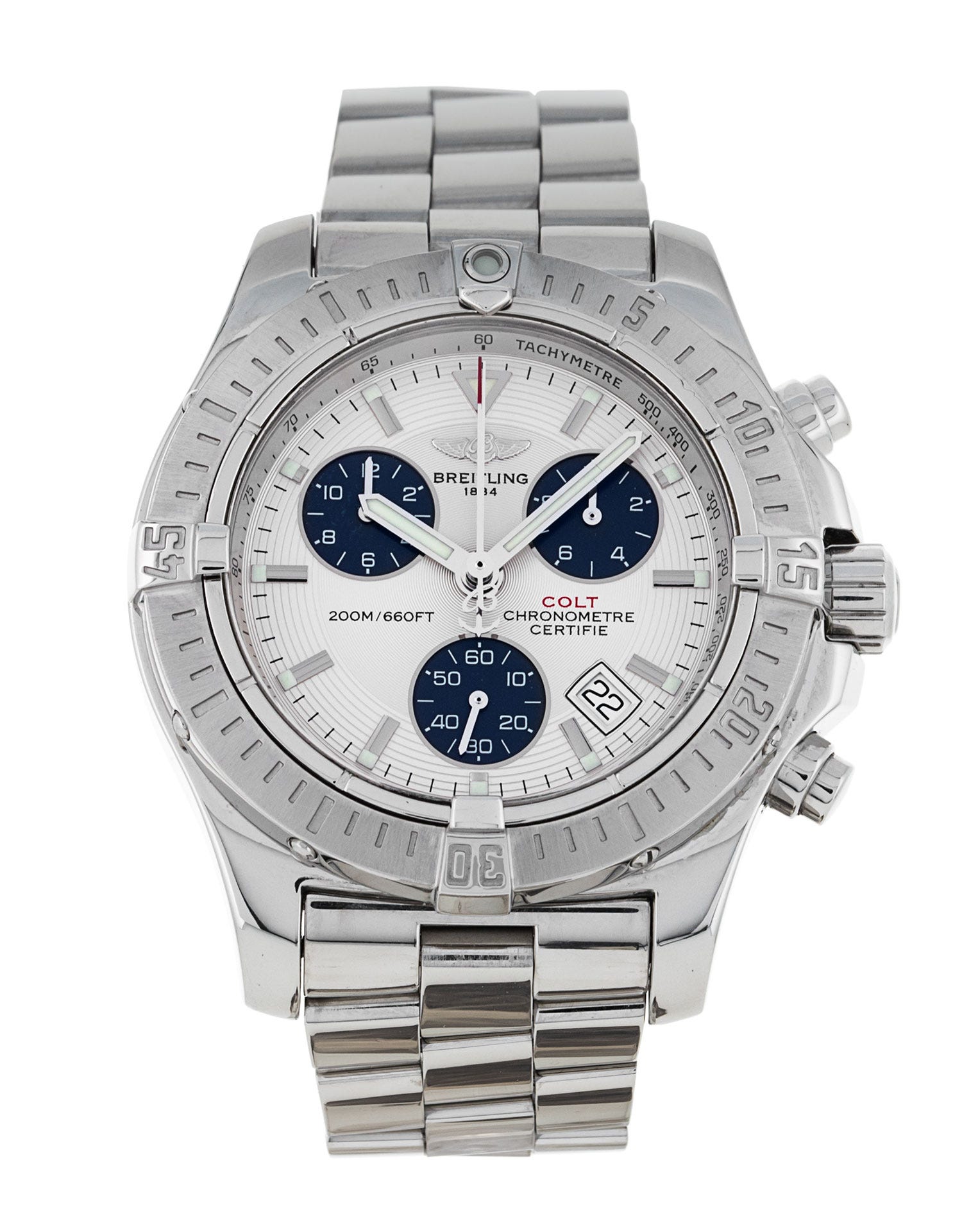 Gebrauchte Breitling Colt Quartz Uhr