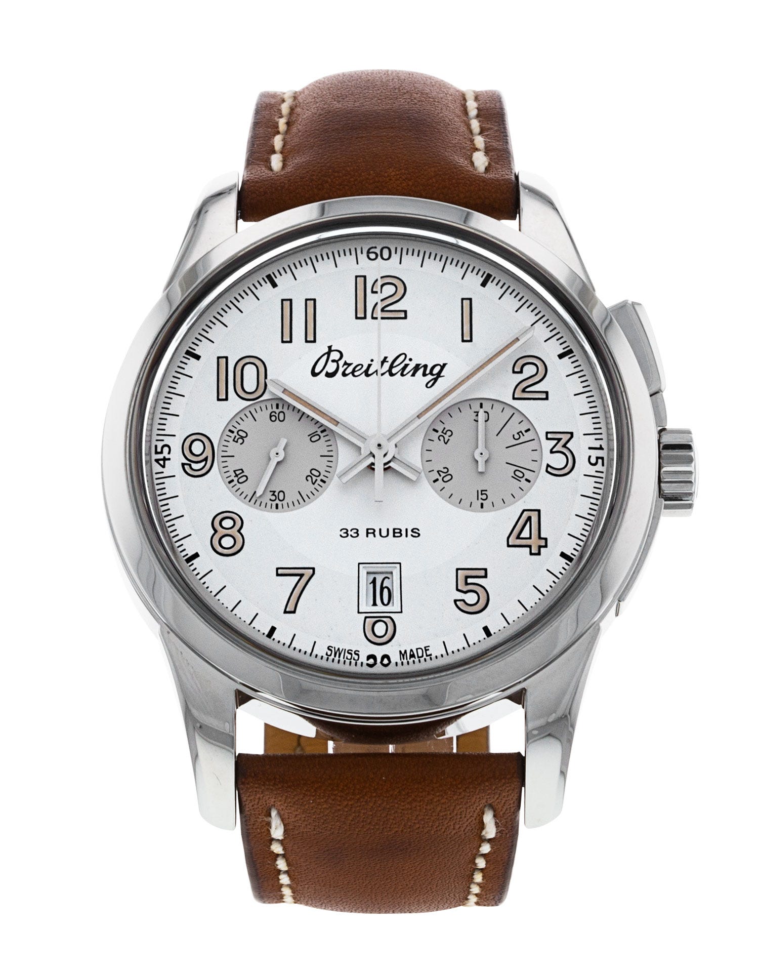 Gebrauchte Breitling Transocean Chronograph Uhr