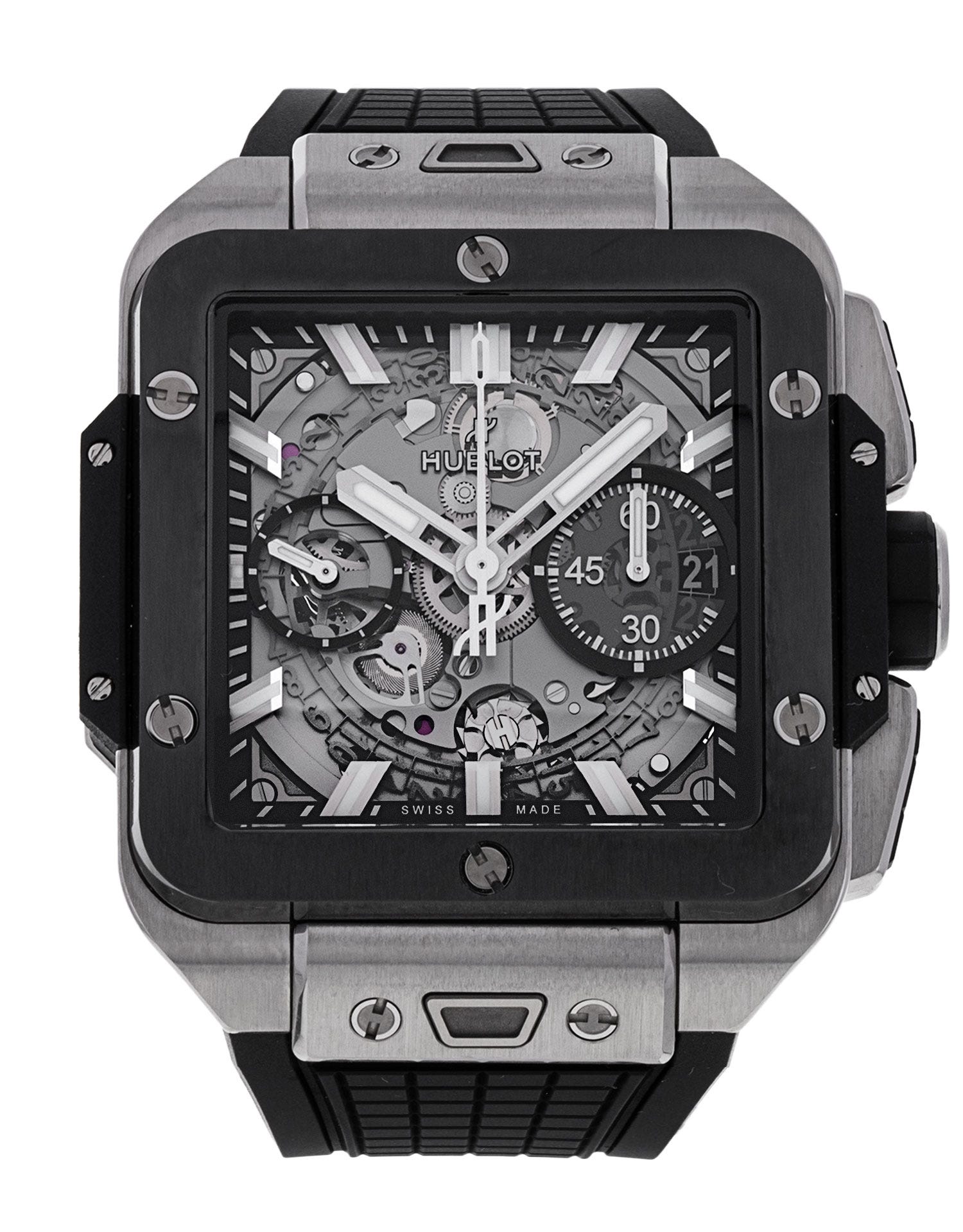 Gebrauchte Hublot Square Bang Uhr
