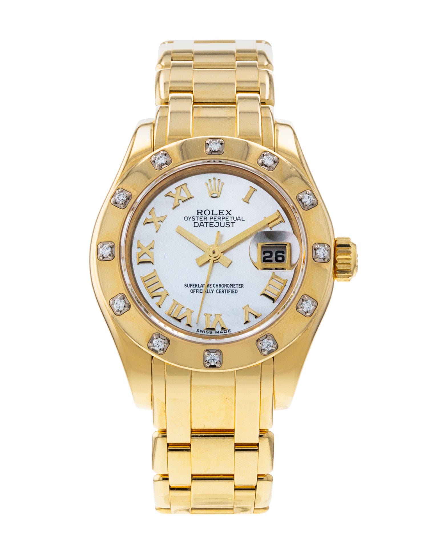 Gebrauchte Rolex Pearlmaster Uhr