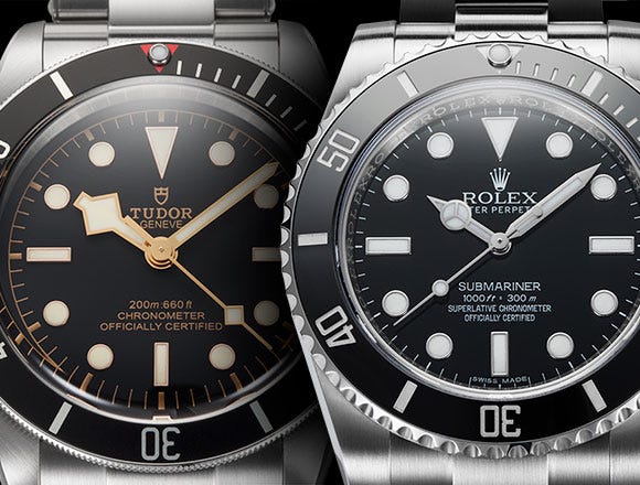 Bewertung: Rolex Submariner gegen Tudor Black Bay