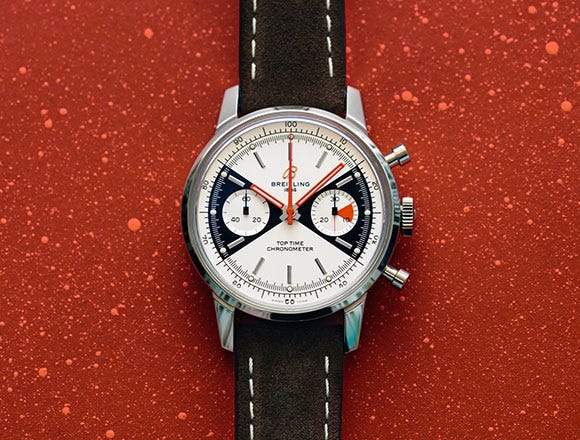 Als Bond sich der Breitling zuwandte 
